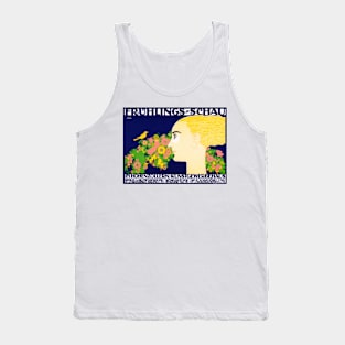 FRUHLINGS SCHAU Exhibition Arts and Craft Advertisement by Julius Klinger Tank Top